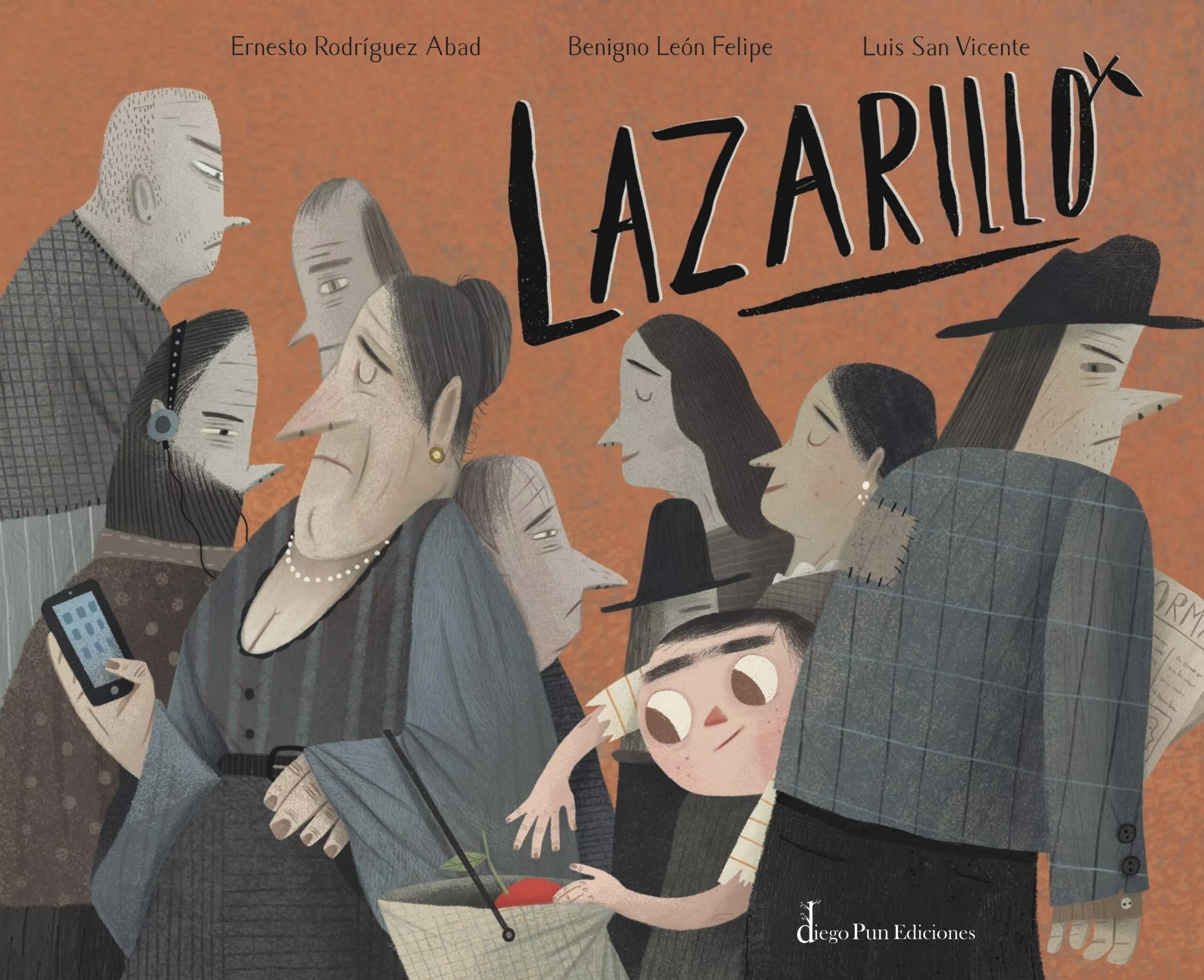 Portada del Libro Lazarillo de Luis San Vicente - 9788412095906