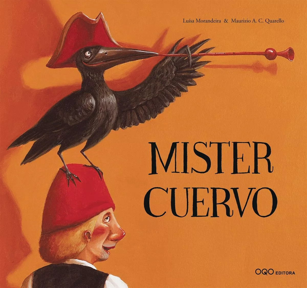 Portada del Libro Mister Cuervo de Luisa Morandeira - 9788496573284