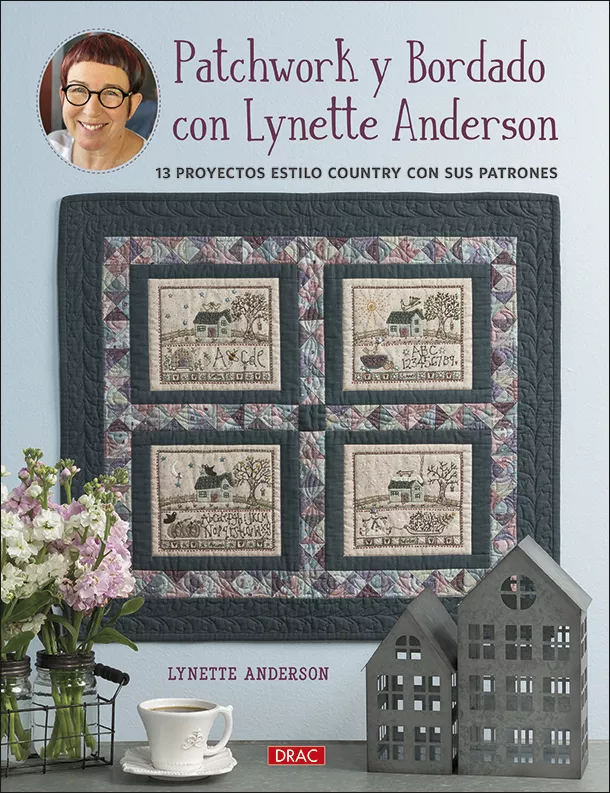 Portada del Libro Patchwork Y Bordado Con Lynette Anderson de Lynette Anderson - 9788498746549