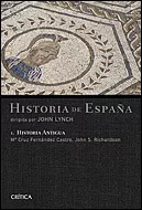 Portada del Libro Historia De España (Vol I): Historia Antigua de M Cruz Fernandez Castro - 9788484326267