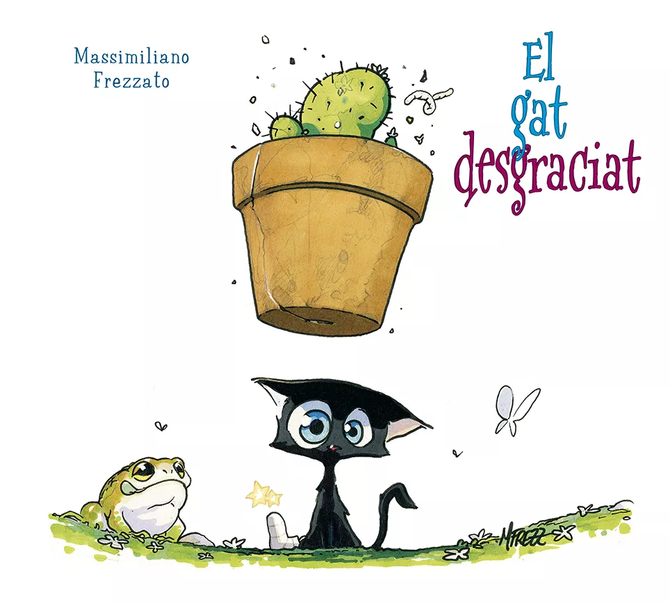 Portada del Libro El Gat Desgraciat de M. Frezzato - 9788491453185