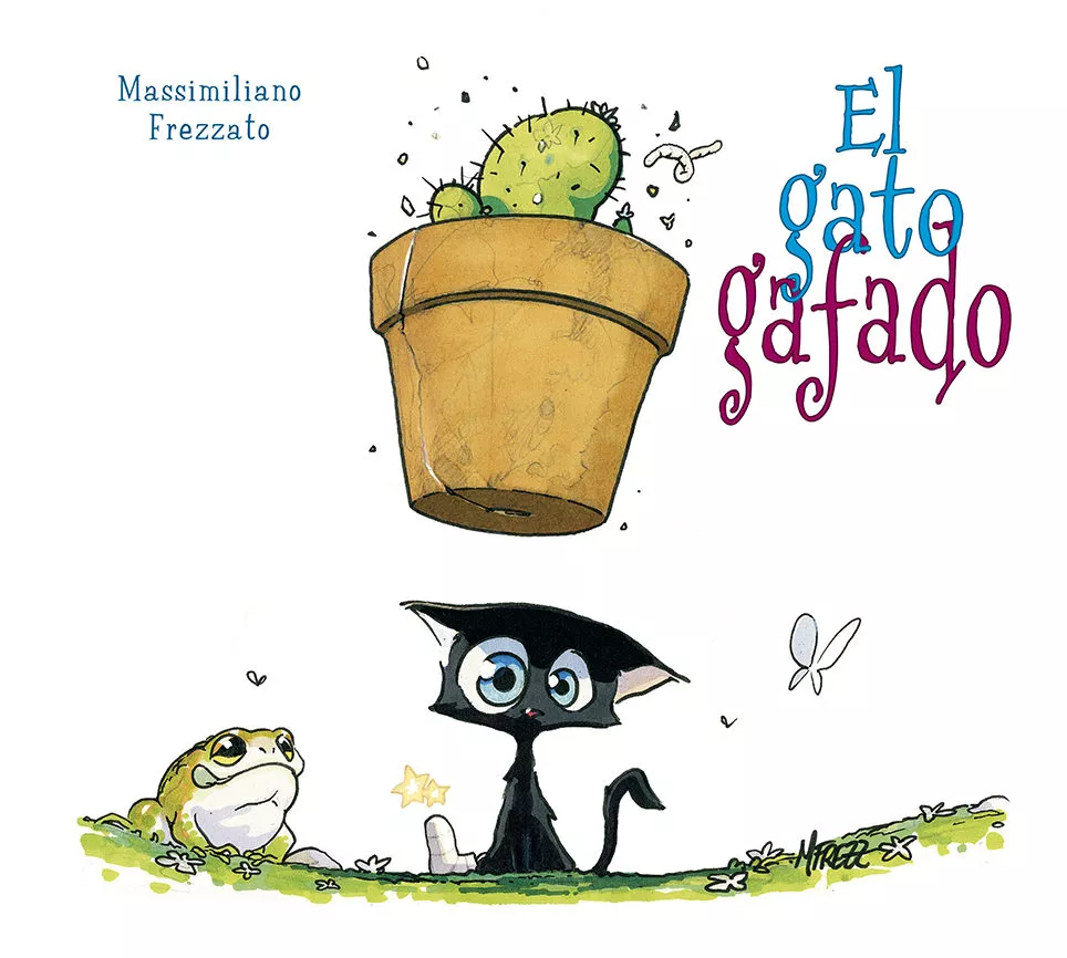 Portada del Libro El Gato Gafado de M. Frezzato - 9788491453178