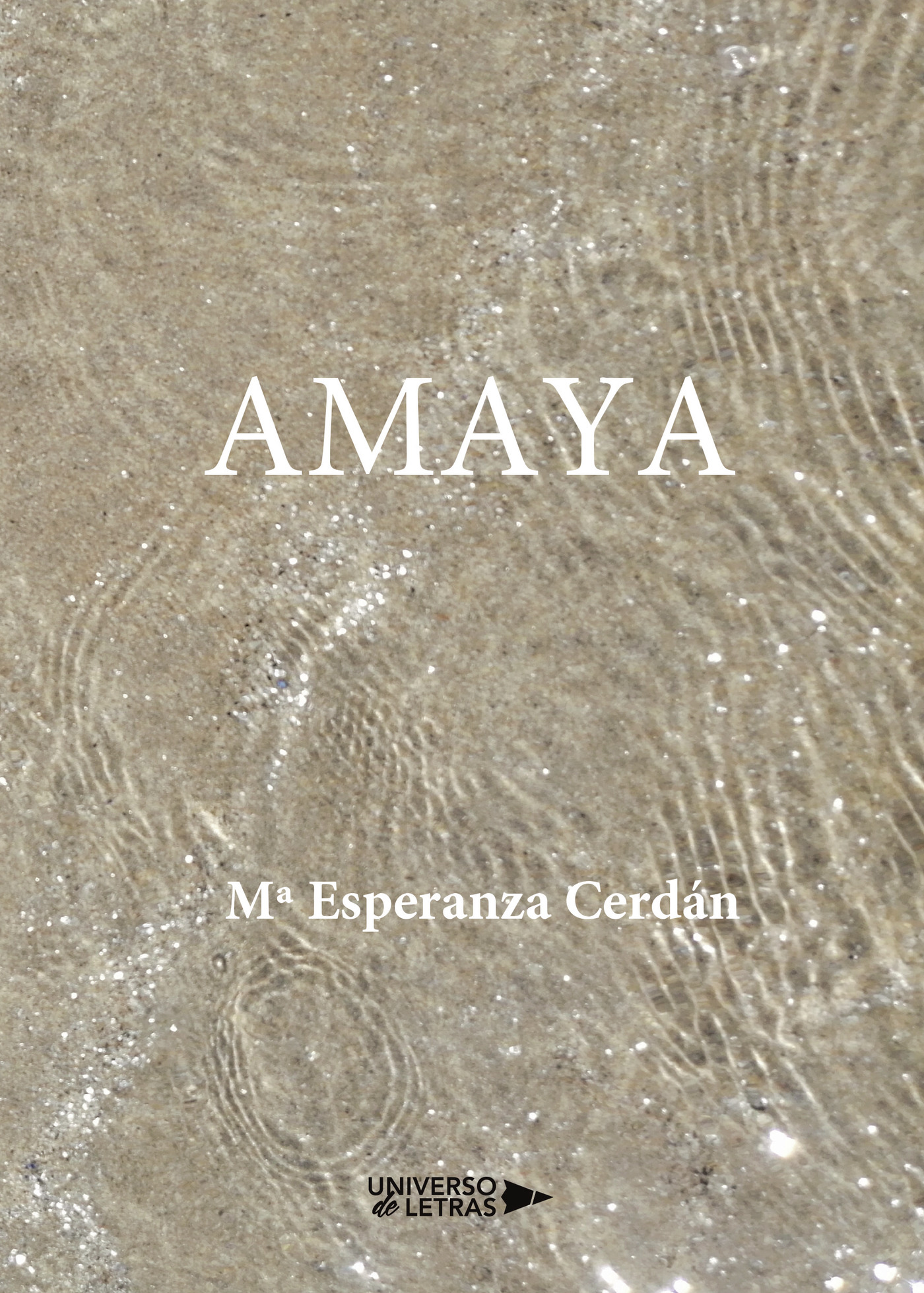 Portada del Libro Amaya de Mª Esperanza Cerdan - 9788418034183