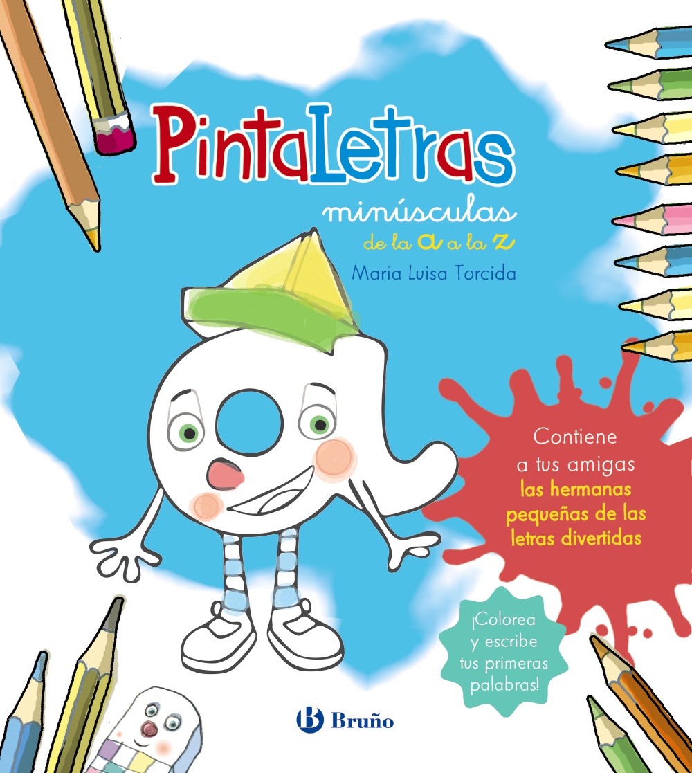 Portada del Libro Pintaletras Minúsculas De La A A La Z de Mª Luisa Torcida Alvarez - 9788469628805
