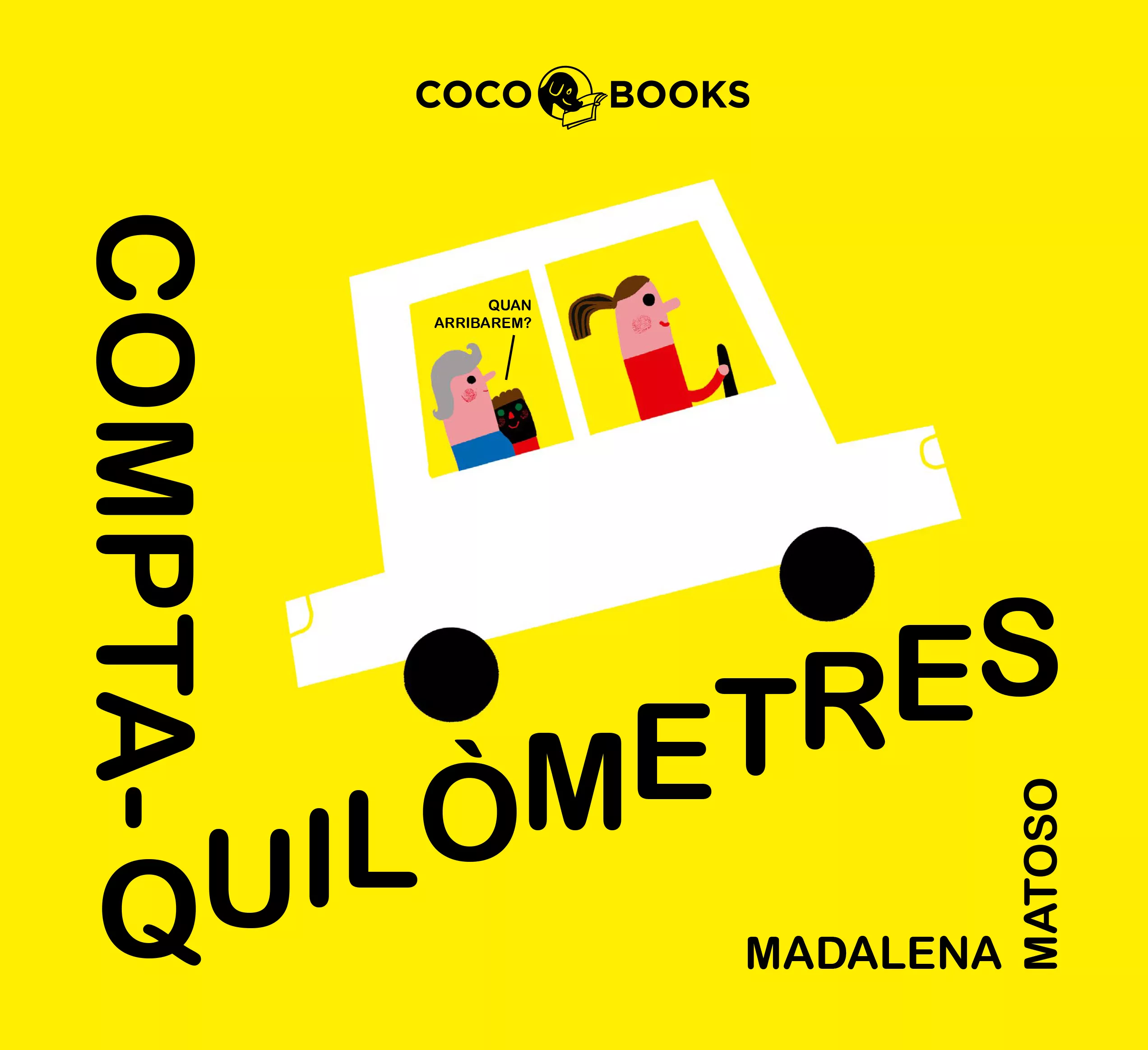 Portada del Libro Comptaquilòmetres de Madalena Matoso - 9788494953071