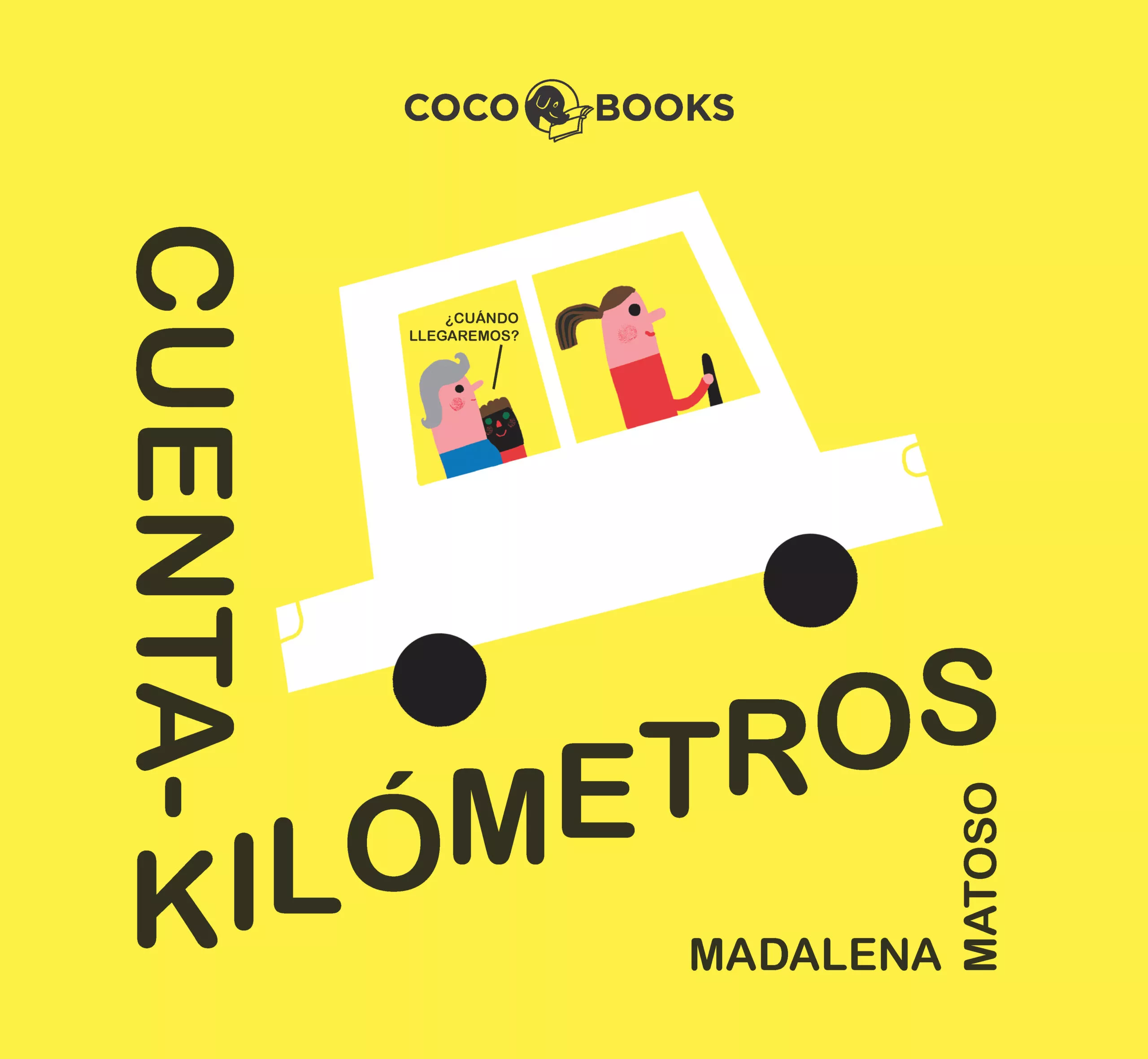 Portada del Libro Cuentakilómetros de Madalena Matoso - 9788494953064
