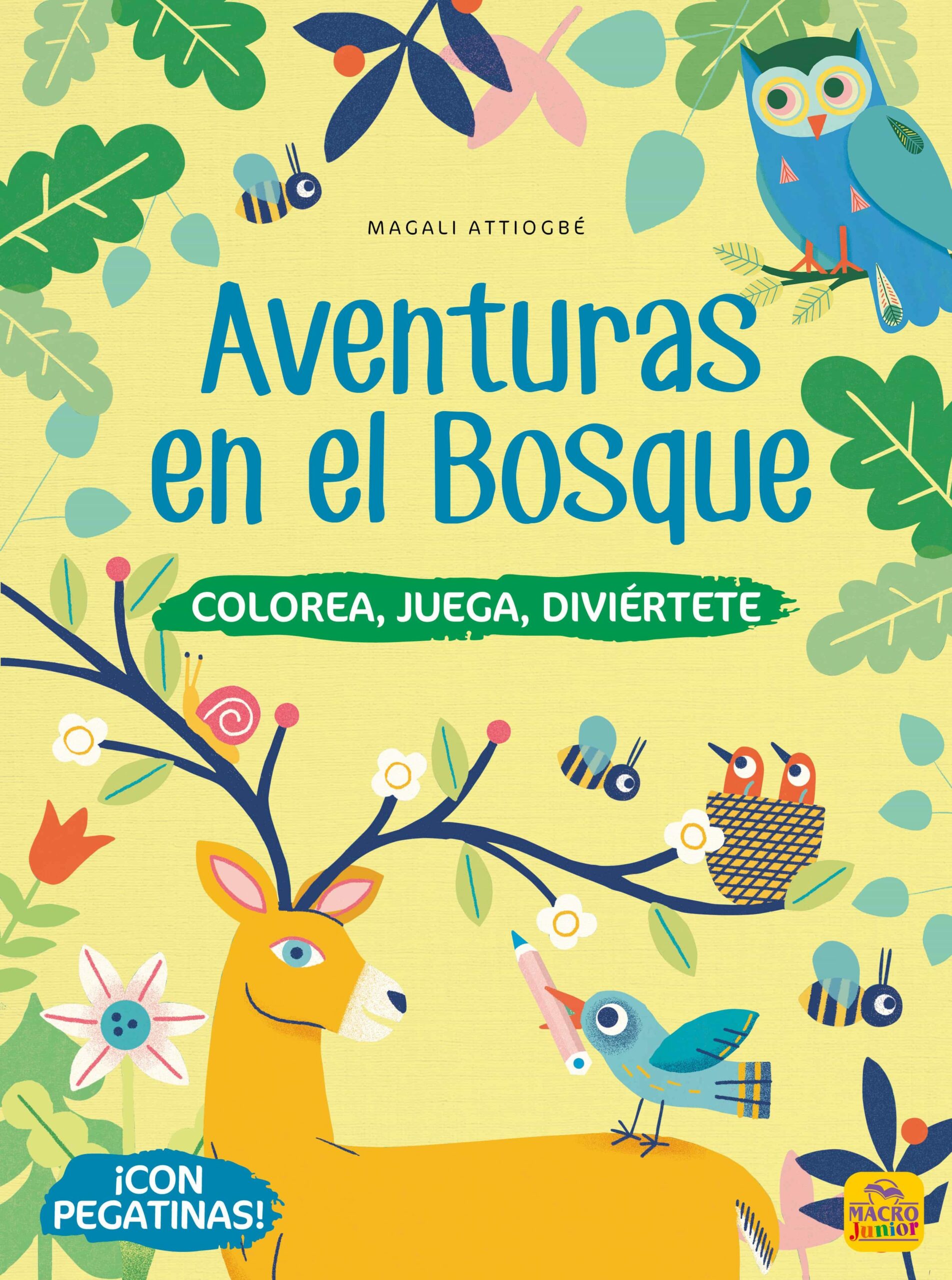 Portada del Libro Aventuras En El Bosque de Magali Attiogbe - 9788417080617
