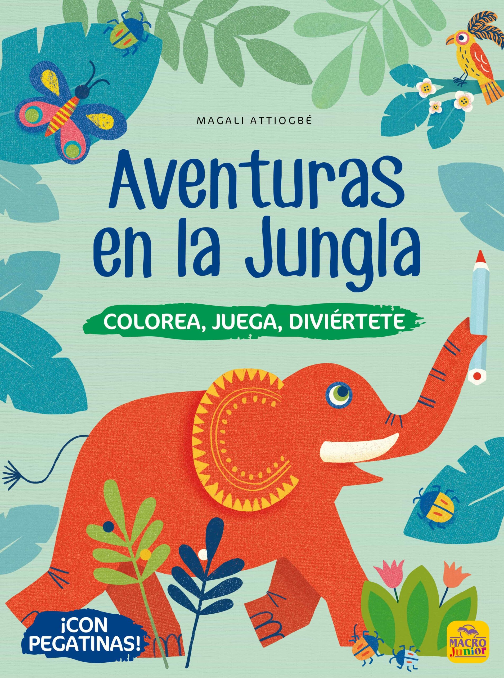 Portada del Libro Aventuras En La Jungla de Magali Attiogbe - 9788417080600