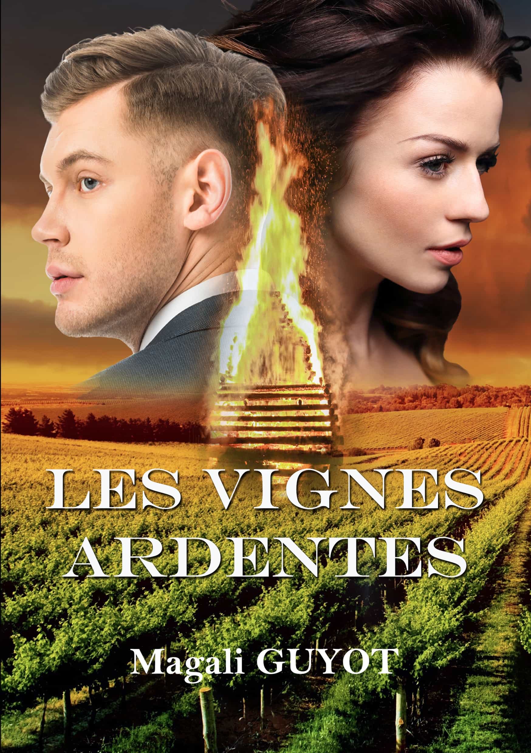 Portada del Libro Les Vignes Ardentes de Magali Guyot - 9782322205462