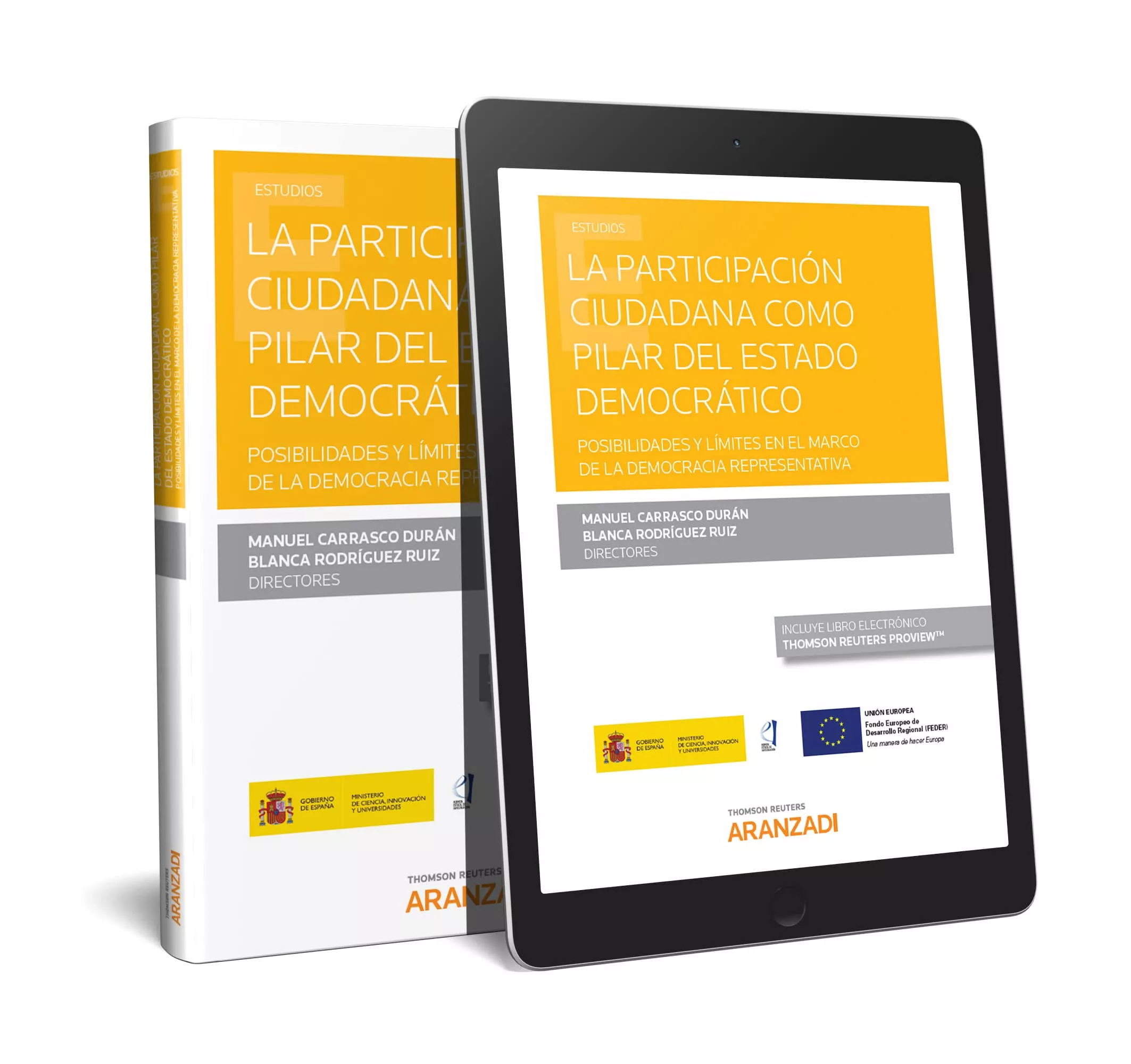 Portada del Libro La Participación Ciudadana Como Pilar Del Estado Democrático de Manuel Carrasco Duran - 9788413082806