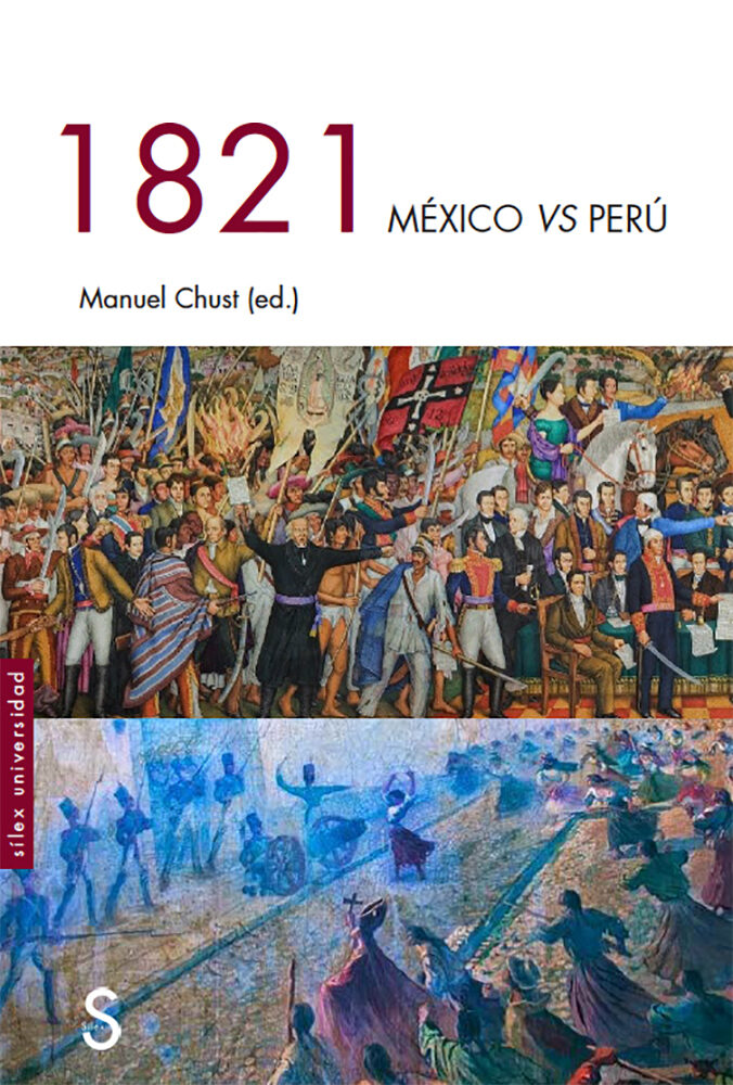 Portada del Libro 1821 Mexico Vs Perú de Manuel Cust - 9788477375548