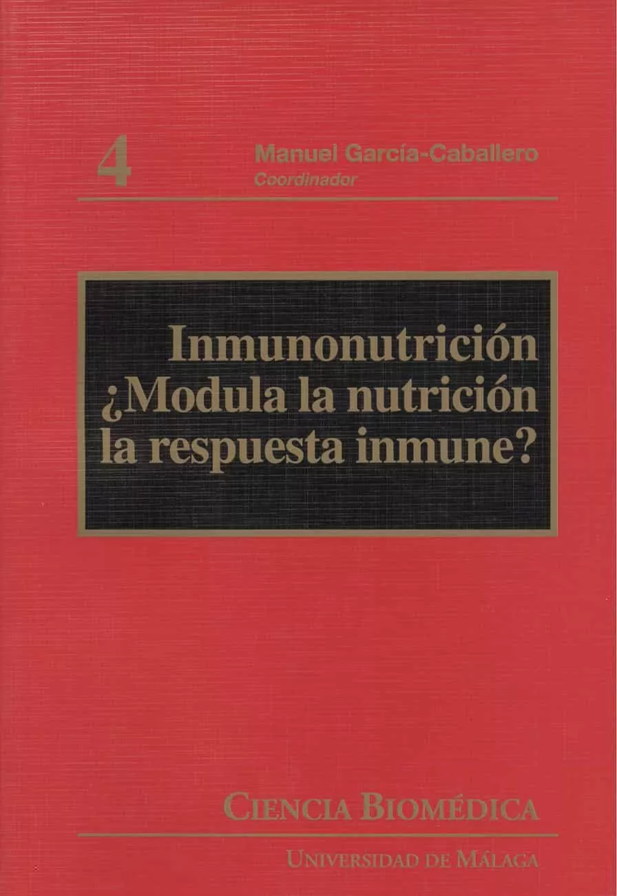 Portada del Libro Inmunonutricion: ¿Modula La Nutricion La Respuesta Inmune? de Manuel Garcia Caballero - 9788497470933