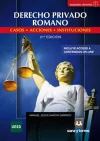 Portada del Libro Derecho Privado Romano 21ª Edicion de Manuel Jesus Garcia Garrido - 9788417765293