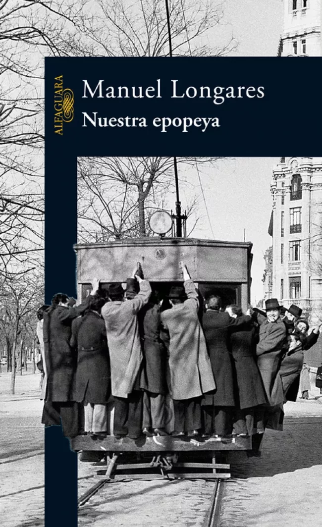 Portada del Libro Nuestra Epopeya de Manuel Longares - 9788420468334