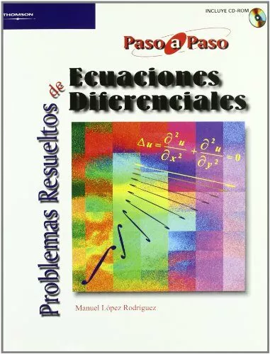 Portada del Libro Problemas Resueltos De Ecuaciones Diferenciales de Manuel Lopez Rodriguez - 9788497324571