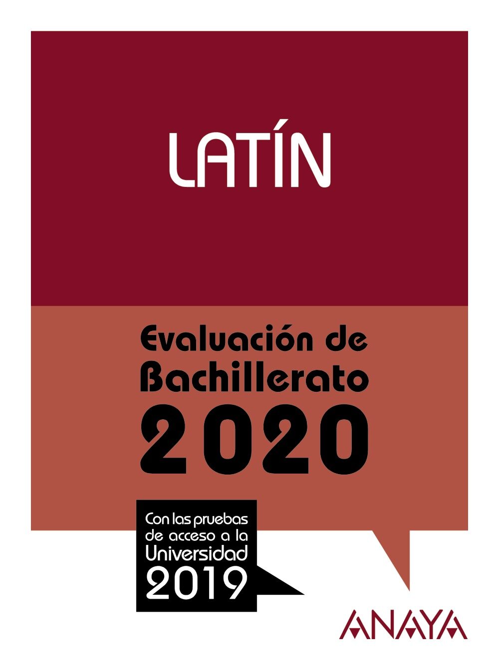 Portada del Libro Latin: Evaluacion De Bachillerato 2020 - Prueba Acceso Universidad de Manuel Martinez Quintana - 9788469873243