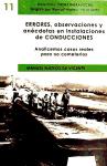 Portada del Libro Errores Oberservaciones Y Anécdotas En Instalaciones De Conducciones de Manuel Mateos De Vicente - 9788496486577