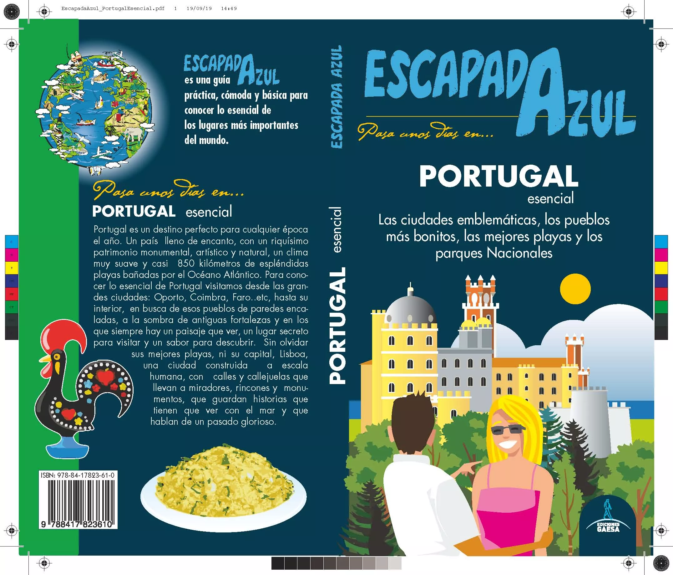 Portada del Libro Portugal Esencial 2019 (Escapada Azul) de Manuel Monreal - 9788417823610