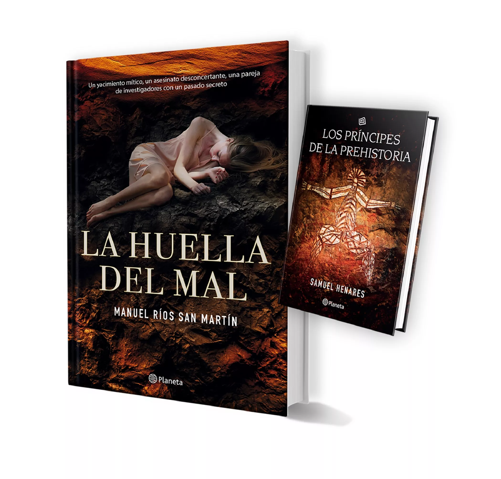 Portada del Libro Pack Tc La Huella Del Mal + Los Príncipes De La Prehistoria de Manuel Rios San Martin - 9788408217565
