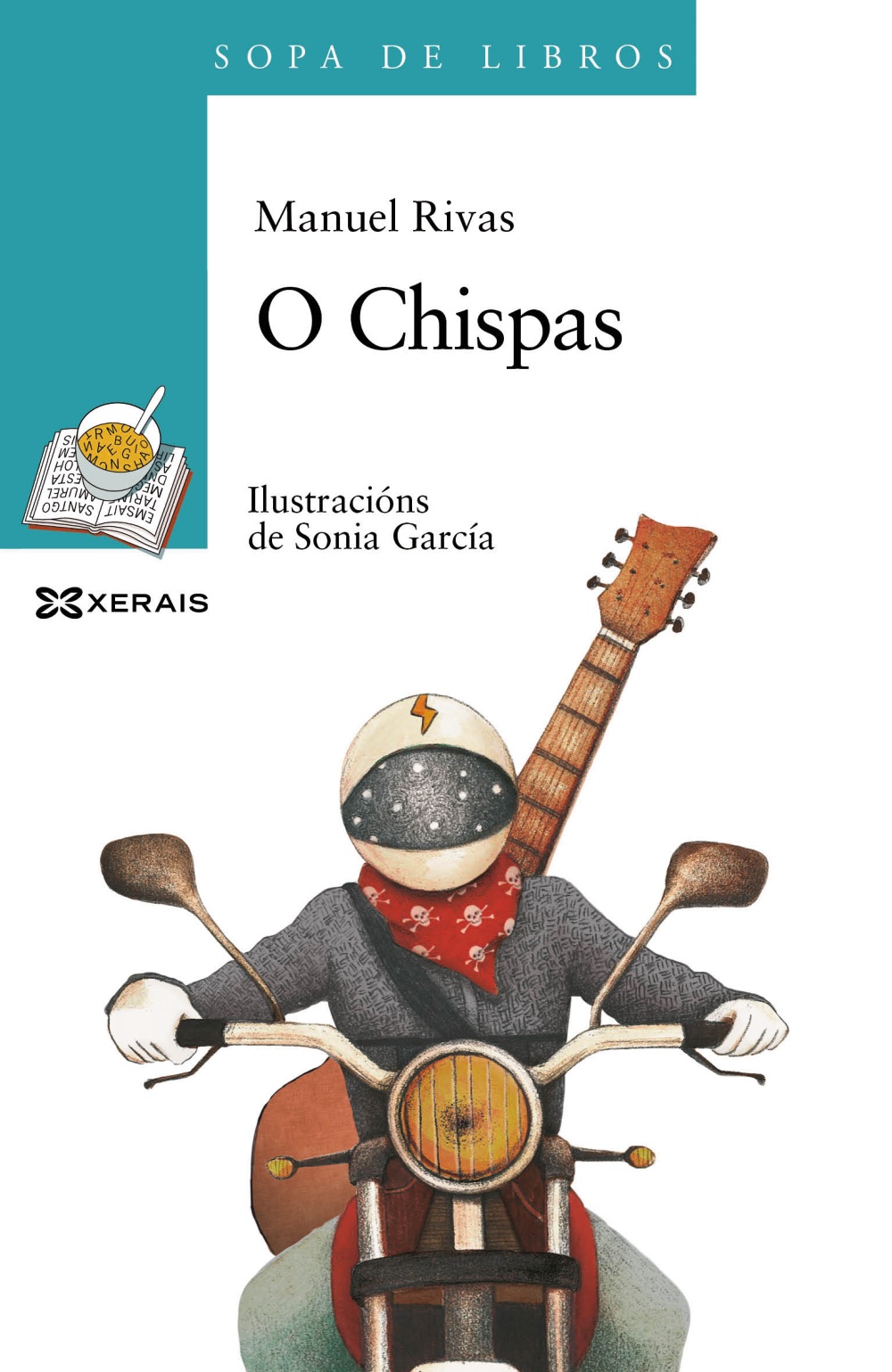 Portada del Libro O Chispas de Manuel Rivas - 9788491216728