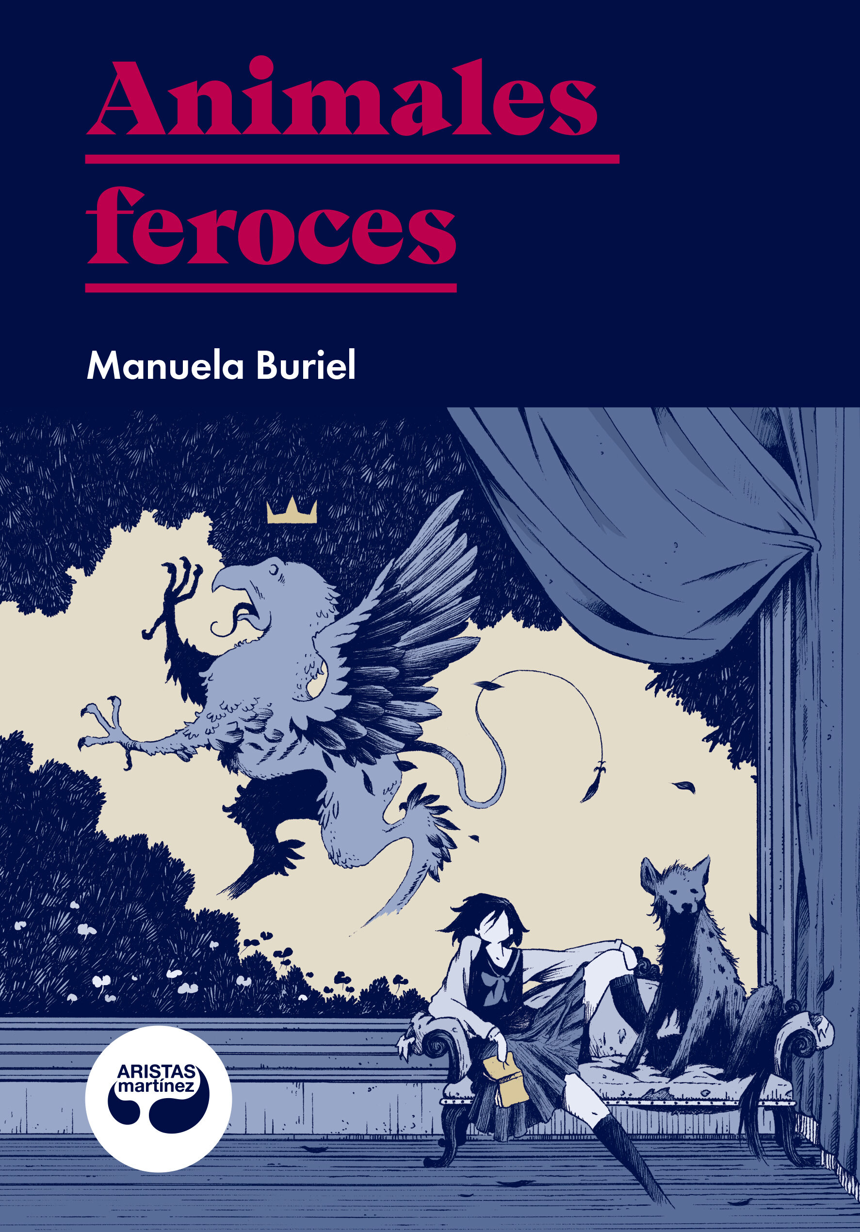 Portada del Libro Animales Feroces de Manuela Buriel - 9788494949883