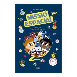 Portada del Libro Misio Espacial. Gus I Lina Exploradors De La Galaxia de Marc Etienne Peintre - 9782733881286