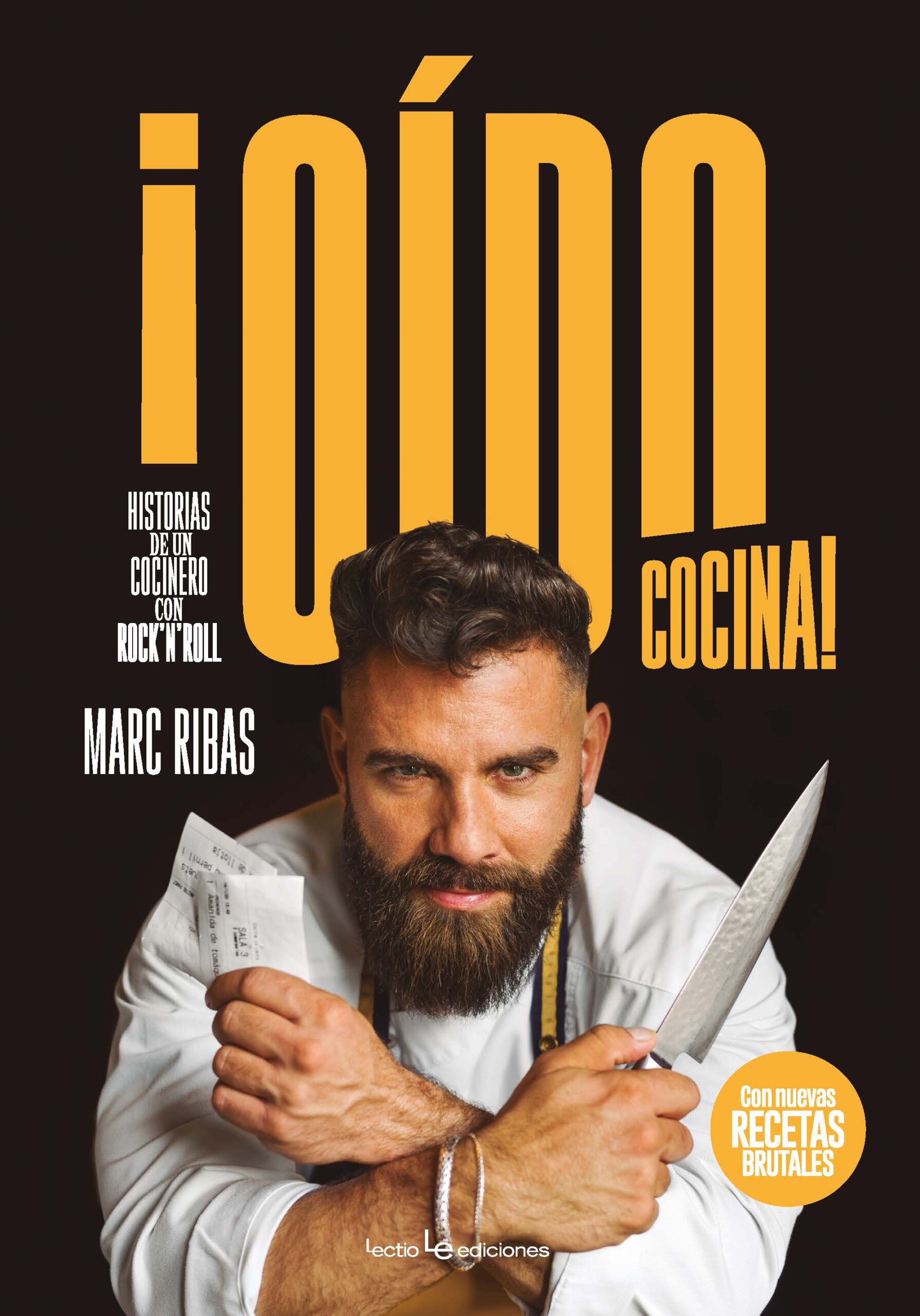 Portada del Libro ¡Oído Cocina! Historias De Un Cocinero Con Rock N Roll de Marc Ribas - 9788416918751