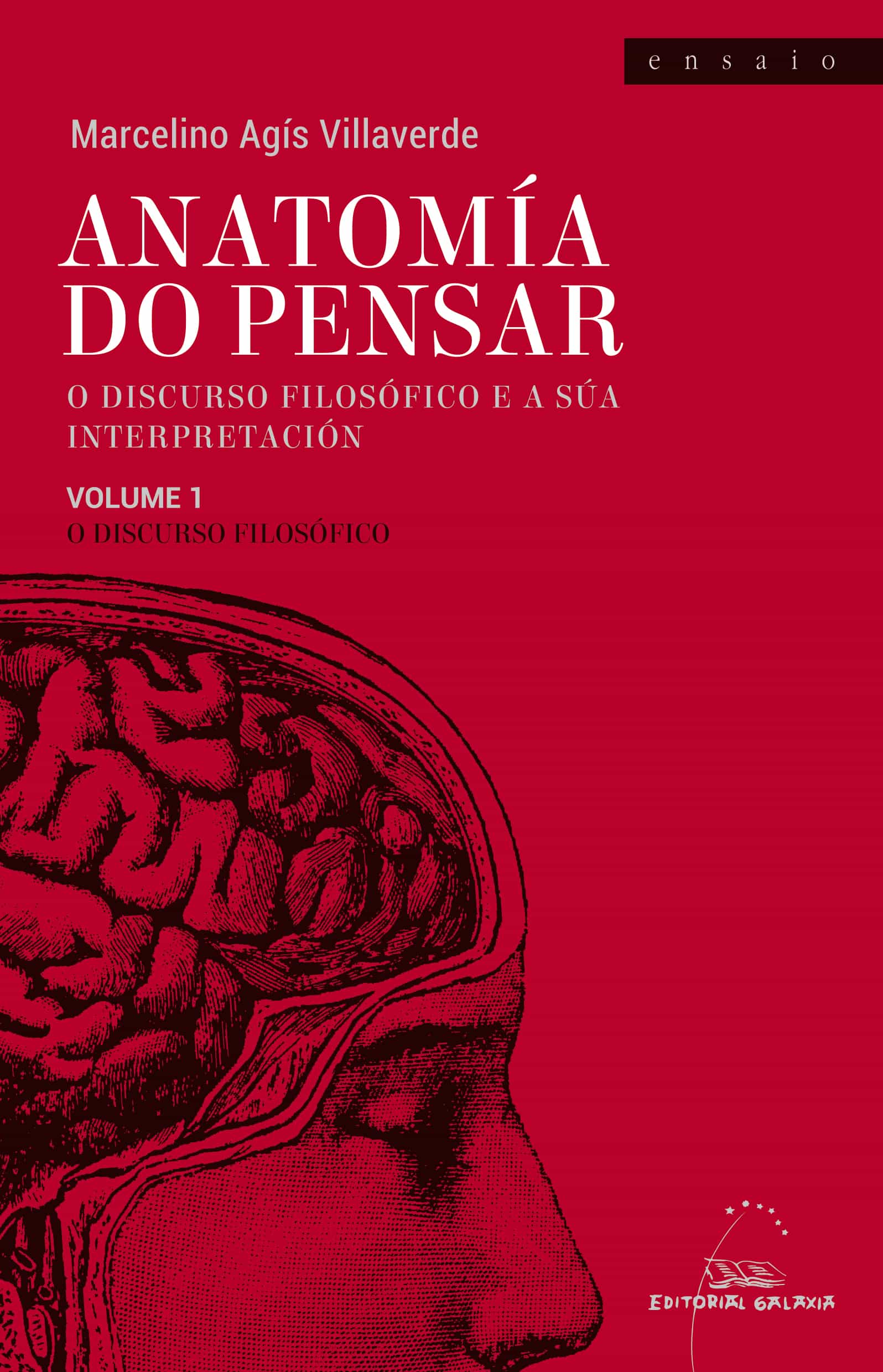 Portada del Libro Anatomia Do Pensar de Marcelino Agis Villaverde - 9788491514343