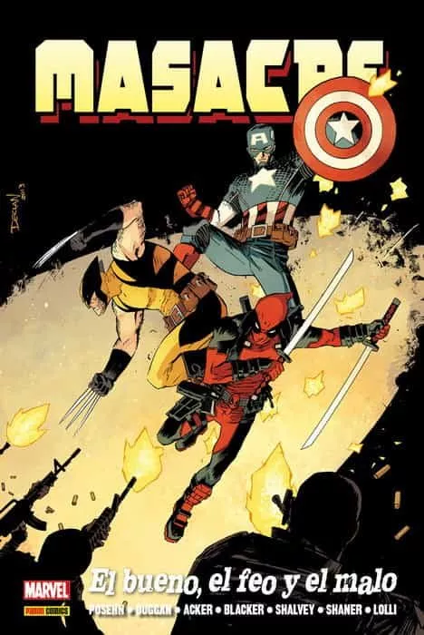 Portada del Libro Masacre De Gerry Duggan 2: El Bueno El Feo Y El Malo de Marcio Takara - 9788413343396