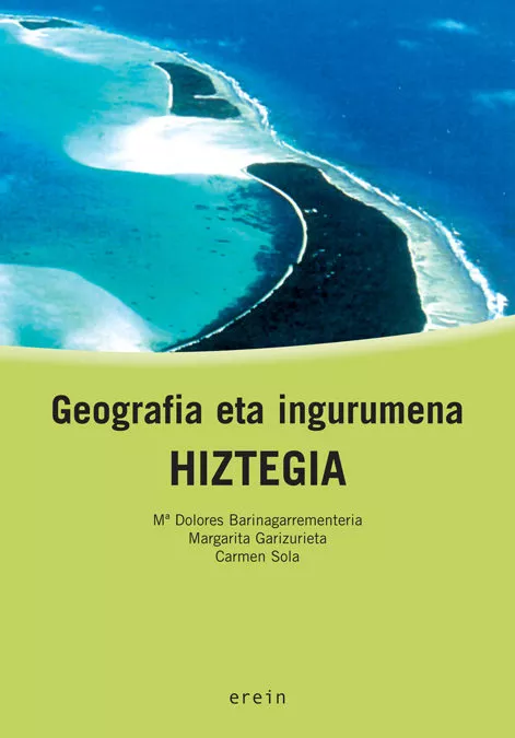 Portada del Libro Geografia Eta Ingurumena Hiztegia de Margarita Garizurieta - 9788497462938
