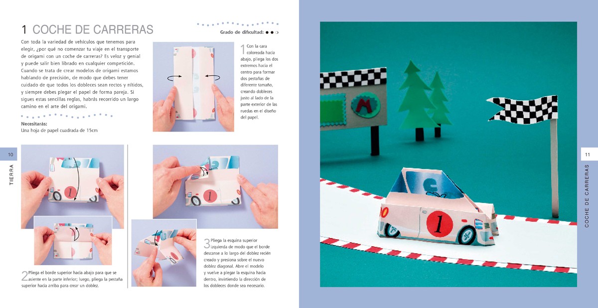 Portada del Libro Origami Coches Embarcaciones Trenes Y Mucho Más. 35 Medios De Transpor de Mari Ono - 9788412026948