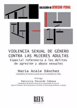 Portada del Libro Violencia Sexual De Género Contra Las Mujeres Adultas de Maria Acale Sanchez - 9788429021707