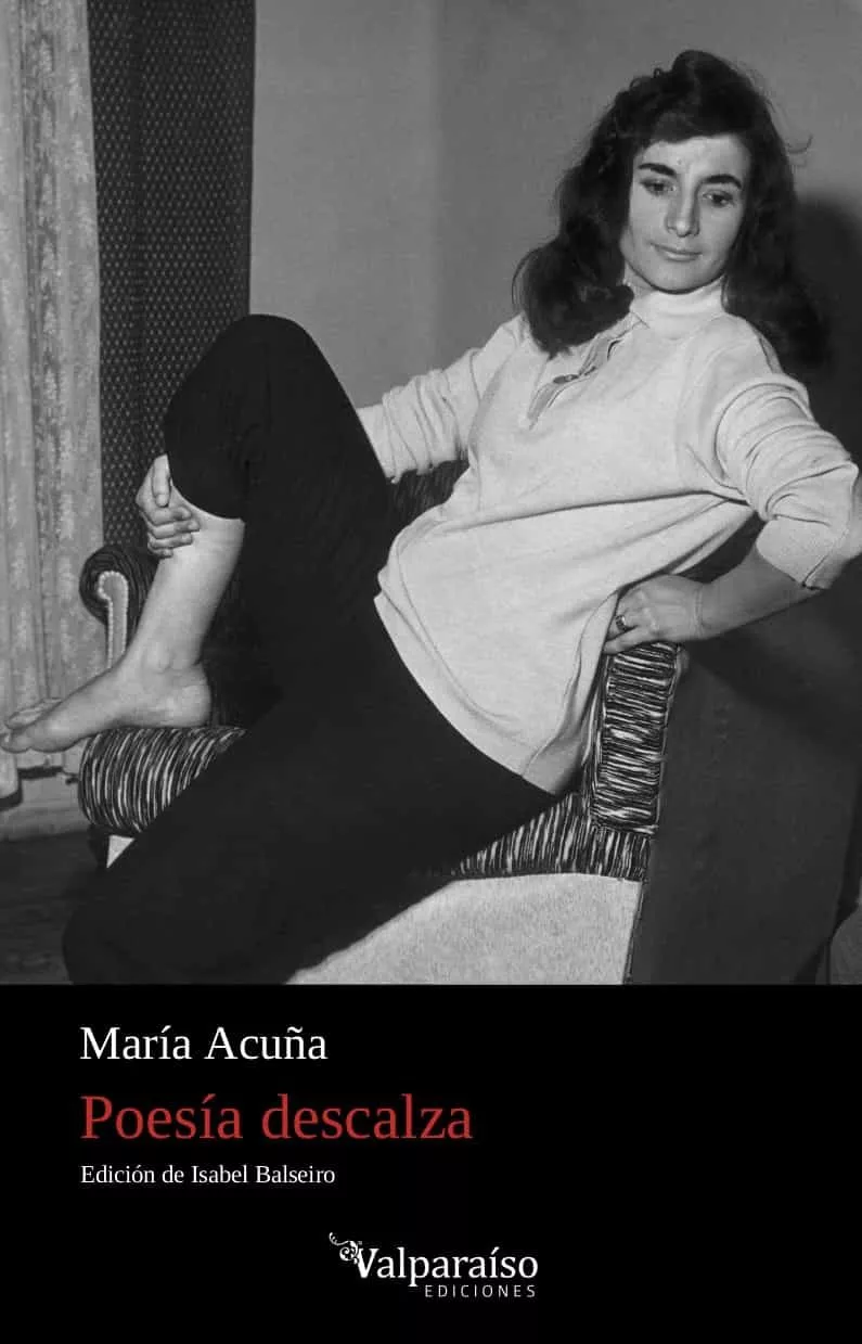 Portada del Libro Poesia Descalza de Maria Acuña - 9788418082078