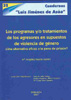 Portada del Libro Los Programas Y/O Tratamientos De Los Agresores En Supuestos De V Iole de Maria Angeles Rueda Martin - 9788498490343