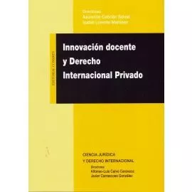 Portada del Libro Innovación Docente Y Derecho Intenacional Privado de Maria Asuncion Cebrian Salvat - 9788490458389