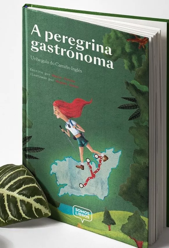 Portada del Libro A Peregrina Gastronoma: Unha Guia Do Camiño Ingles (Gal) de Maria Canosa - 9788412011586