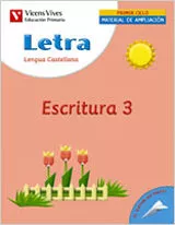 Portada del Libro Letra Escritura 3 Lengua Y Literatura (Educacion Primaria 1Er C Iclo): de Maria Carmen Rodriguez - 9788431676193