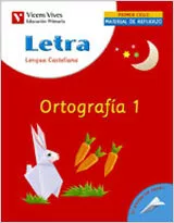 Portada del Libro Letra Ortografia 1 Lengua Y Literatura (Educacion Primaria 1Er Ciclo): de Maria Carmen Rodriguez - 9788431676124