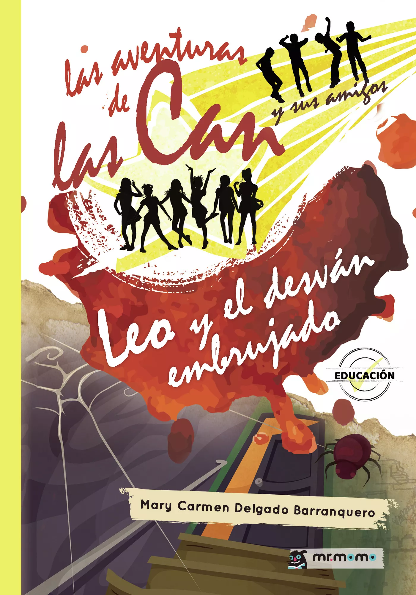 Portada del Libro Las Aventuras De Las Can Y Sus Amigos. Leo Y El Desván Embrujado de Maria Del Carmen Delgado Barranquer - 9788418070105