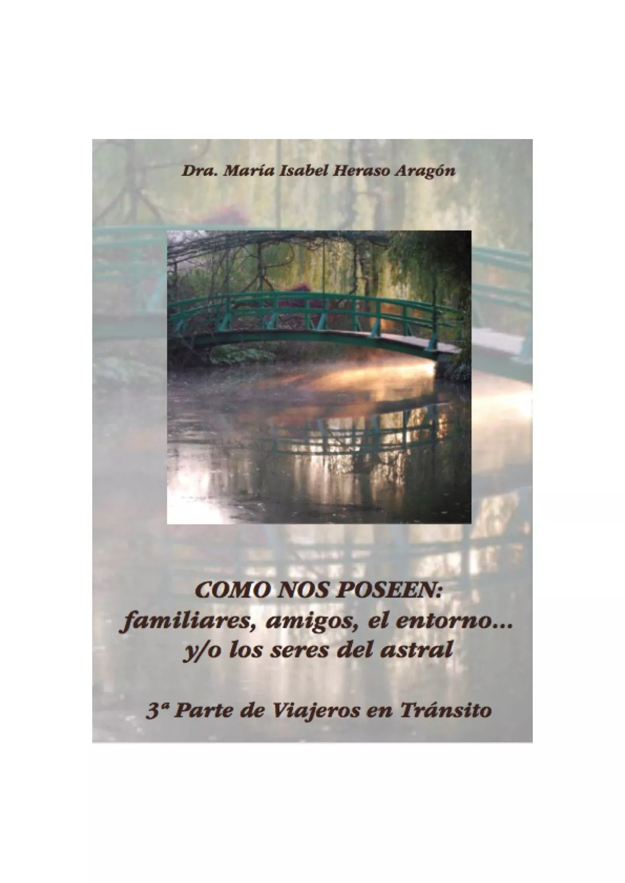 Portada del Libro Como Nos Poseen. Familiares Amigos El Entorno Y/O Los Seres Del Astral de Maria Isabel Heraso Aragon - 9788494016318