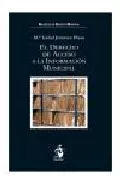 Portada del Libro El Derecho De Acceso A La Informacion Municipal de Maria Isabel Jimenez Plaza - 9788496440449