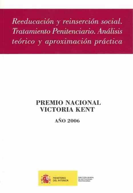 Portada del Libro Reeducacion Y Reinsercion Social. Penitenciario. Analisis Teorico Y Ap de Maria Jose Aranda Carbonel - 9788481502701