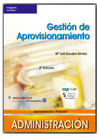 Portada del Libro Gestion De Aprovisionamiento (Ciclos Formativos De Grado Superior ) de Maria Jose Escudero Serrano - 9788497325516