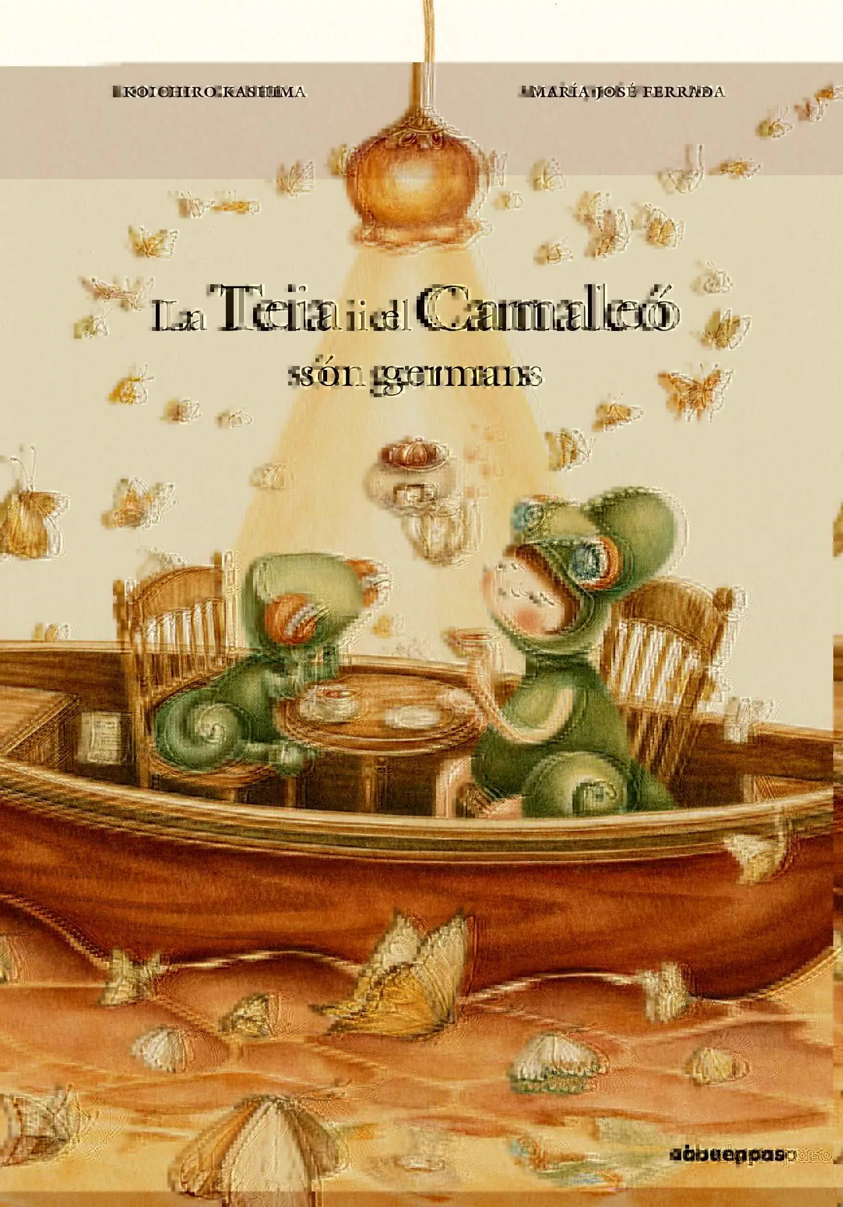 Portada del Libro La Teia I El Camaleó Són Germans de Maria Jose Ferrada Lefenda - 9788417555269