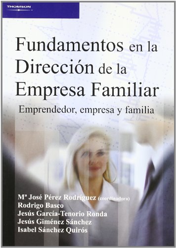 Portada del Libro Fundamentos En La Direccion De La Empresa Familiar de Maria Jose Perez Rodriguez - 9788497325080
