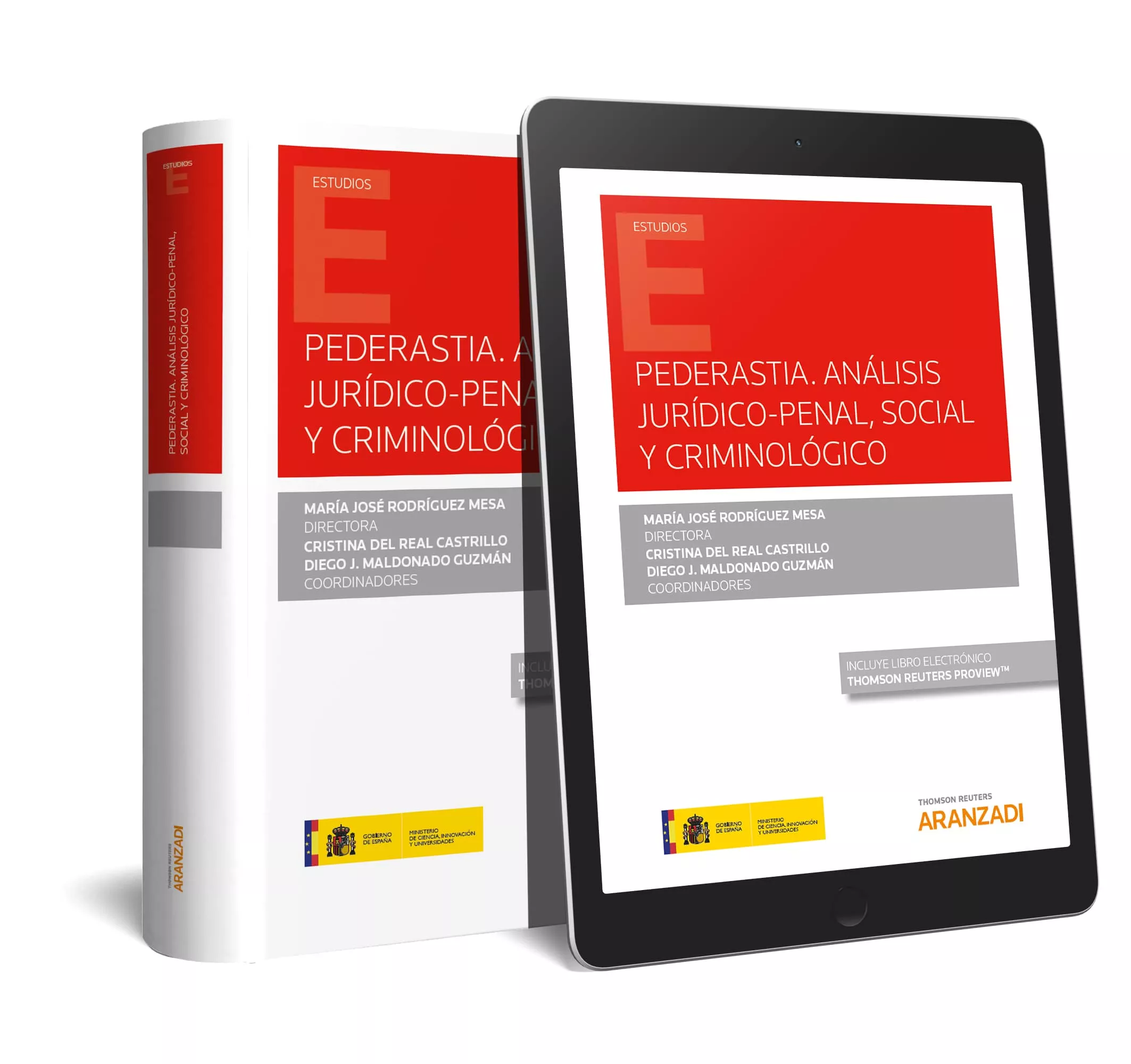 Portada del Libro Pederastia. Analisis Juridico - Penal Social Y Criminologio de Maria Jose Rodriguez Mesa - 9788413080321