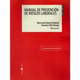 Portada del Libro Manual De Prevencion De Riesgos Laborales de Maria Jose Romero Rodenas - 9788418330025