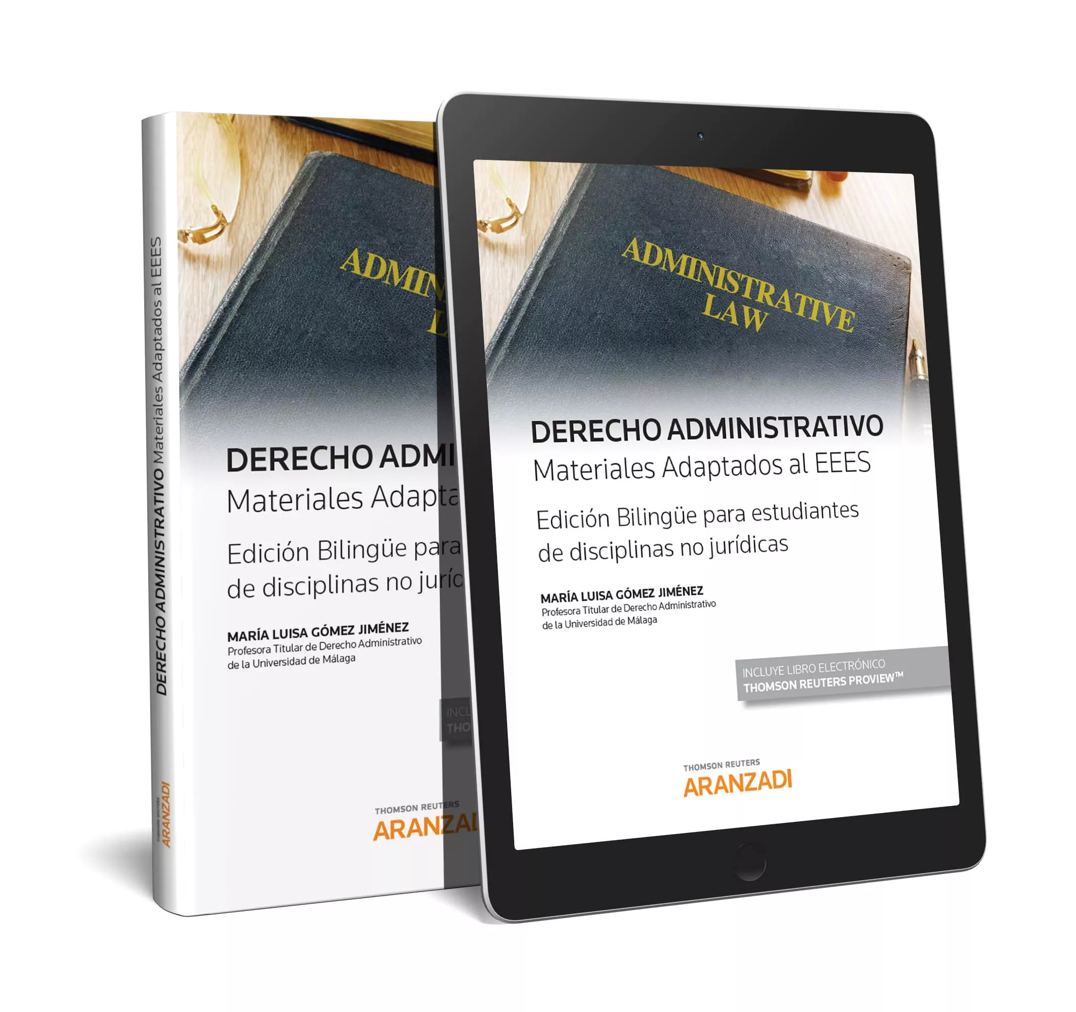 Portada del Libro Derecho Administrativo de Maria Luisa Gomez Jimenez - 9788413095738