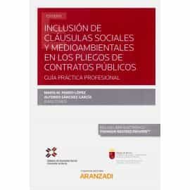 Portada del Libro Inclusión De Cláusulas Sociales Y Medioambientales En Los Pliegos De C de Maria M Pardo Lopez - 9788413464770