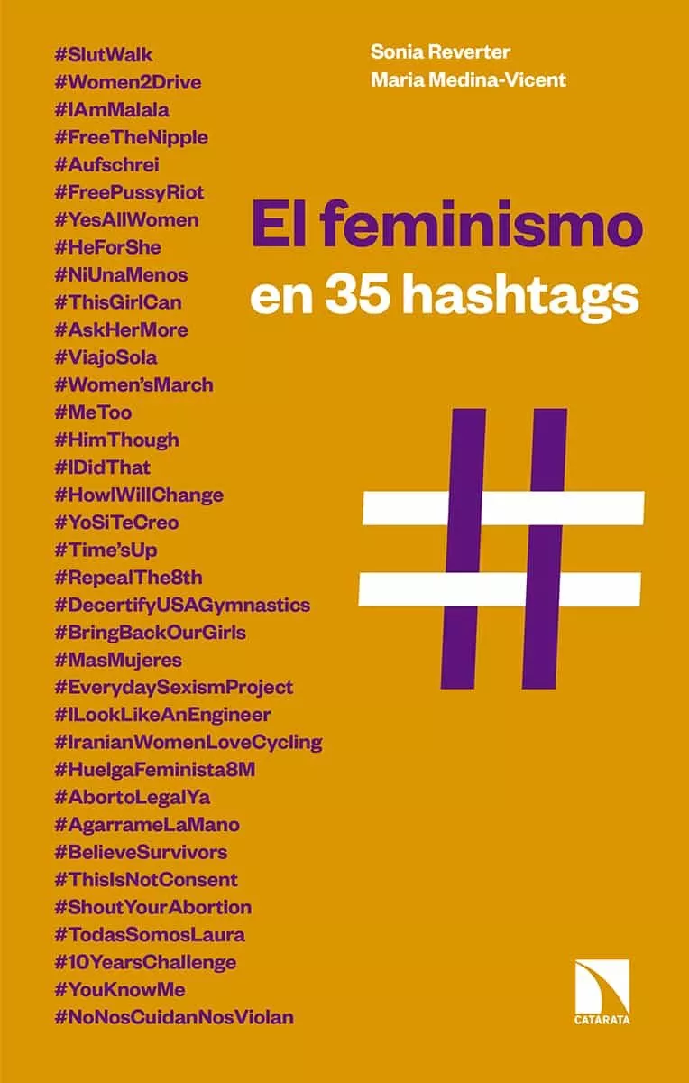 Portada del Libro El Feminismo En 35 Hashtags de Maria Medina Vicent - 9788490979051